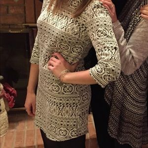 Aztec 3/4 Sleeve Dress